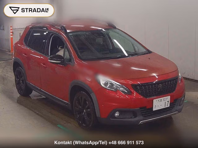 PEUGEOT 2008 GT LINE BLACK PACK 2019, samochód z aukcji Japonii