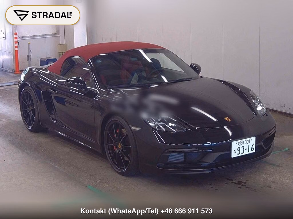 PORSCHE 718 BOXSTER 718 BOXSTER GTS 4.0 2025, aukcja z Japonii, zdjęcie 1