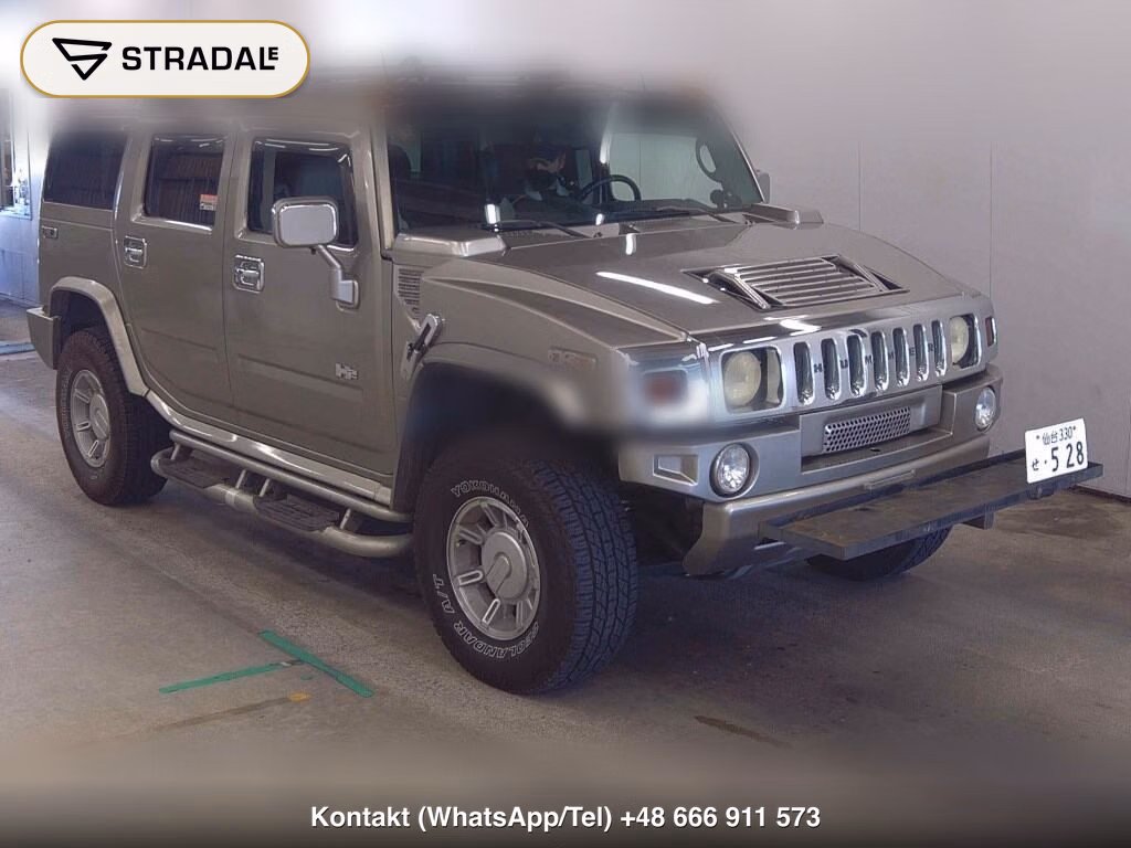 HUMMER H2 5D 4WD 2004, aukcja z Japonii, zdjęcie 1