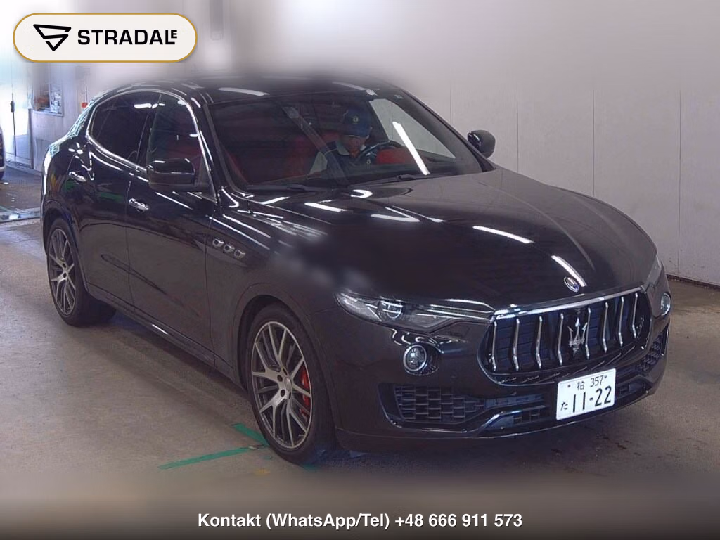 MASERATI LEVANTE 4WD S 2017, aukcja z Japonii, zdjęcie 1