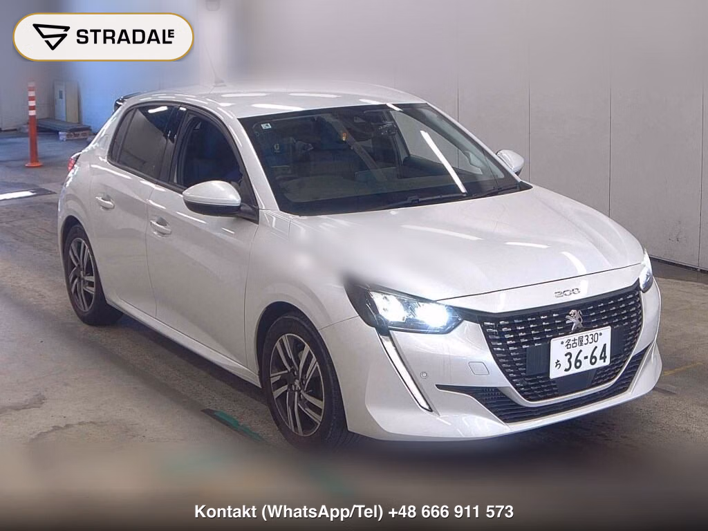 PEUGEOT 208 5D ALLURE 2021, aukcja z Japonii, zdjęcie 1