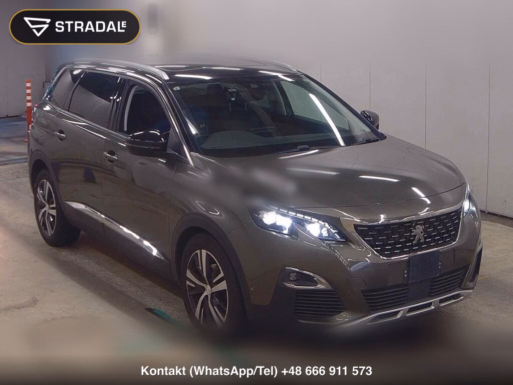 PEUGEOT 5008 ALLURE 2019, aukcja z Japonii, zdjęcie 1