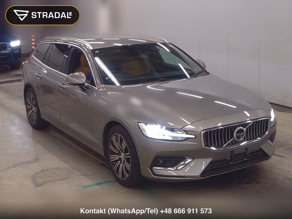 VOLVO V60 T5 INSCRIPTION 2019, aukcja z Japonii, zdjęcie 1