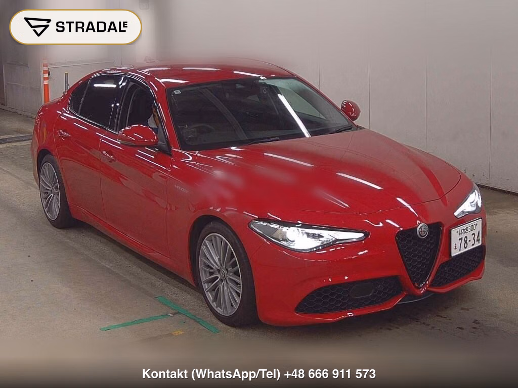ALFA ROMEO GIULIA 4D VELOCE 2018, aukcja z Japonii, zdjęcie 1