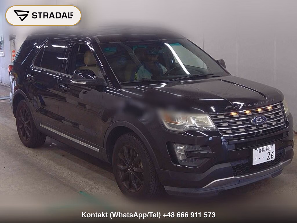 FORD EXPLORER 5D XLT ECO BOOST 2016, aukcja z Japonii, zdjęcie 1