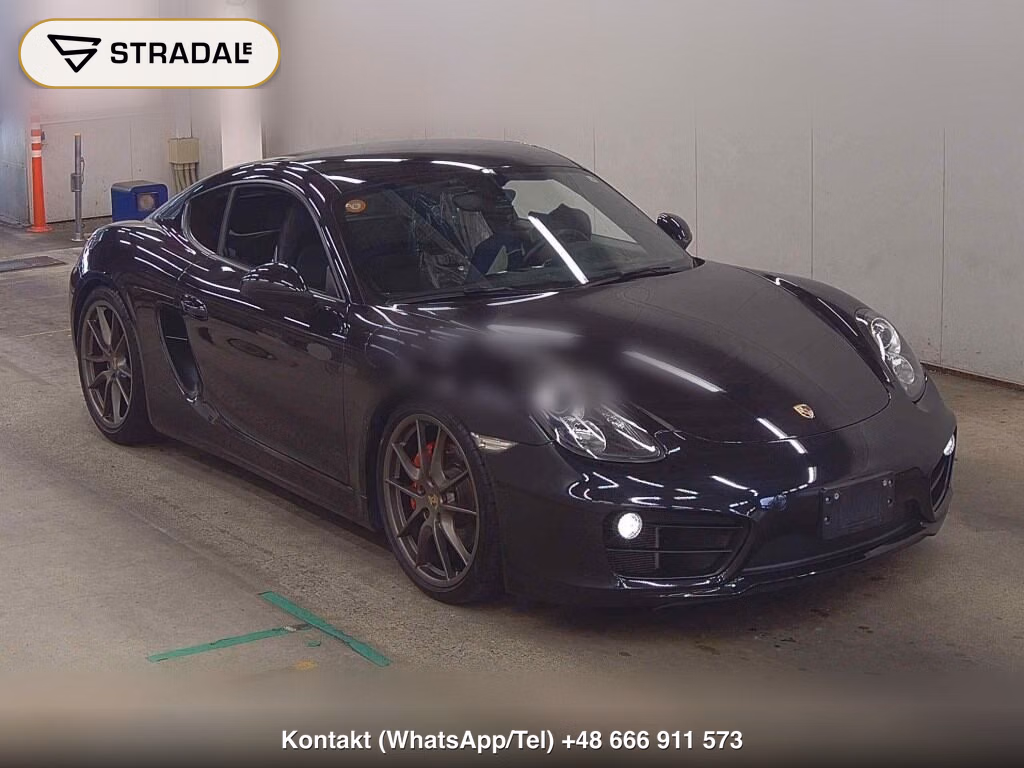 PORSCHE CAYMAN S 2013, aukcja z Japonii, zdjęcie 1