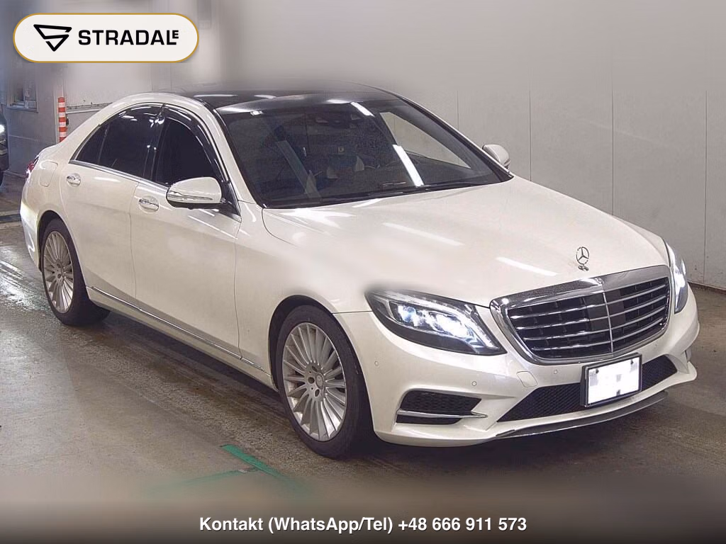 MERCEDES BENZ S-CLASS 4D S400H EXCLUSIVE 2015, aukcja z Japonii, zdjęcie 1