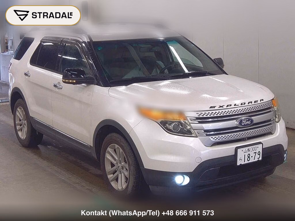 FORD EXPLORER 5D XLT ECO BOOST 2012, aukcja z Japonii, zdjęcie 1