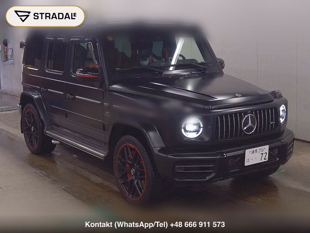 MERCEDES AMG G-CLASS 4WD G63 EDITION 1 2018, aukcja z Japonii, zdjęcie 1