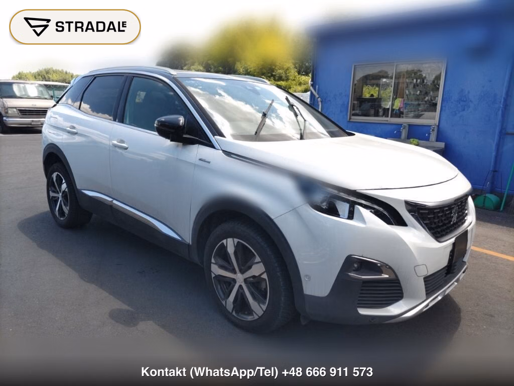 PEUGEOT 3008 GT LINE 2020, aukcja z Japonii, zdjęcie 1