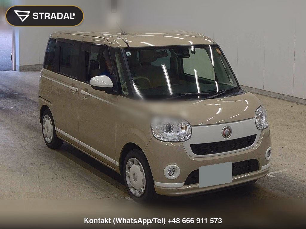 DAIHATSU MOVE CANBUS G WHITE ACCENT VS SA3 2022, aukcja z Japonii, zdjęcie 1