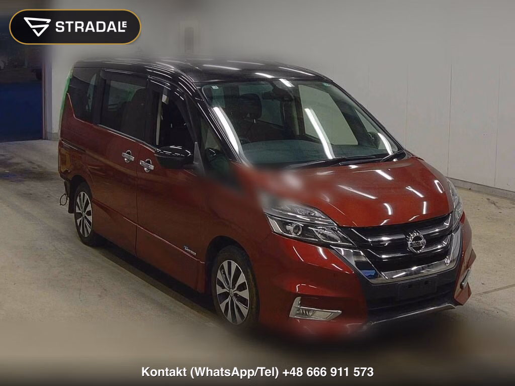 NISSAN SERENA 5D HIGHWAY STAR PROPILOT EDITION 2017, aukcja z Japonii, zdjęcie 1
