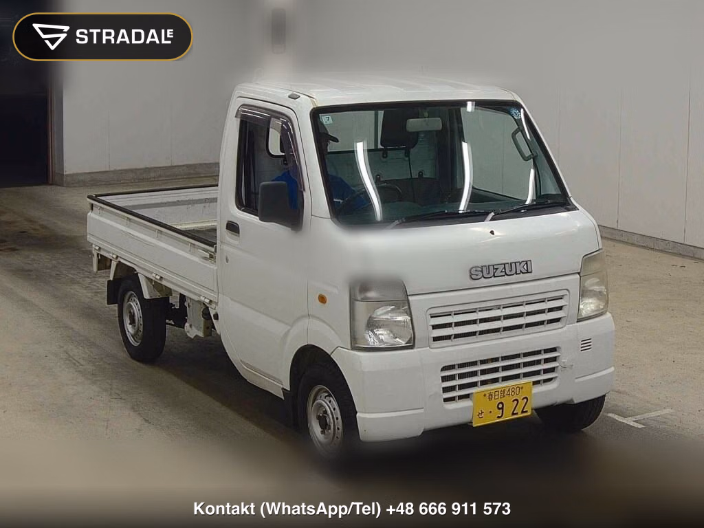 SUZUKI CARRY TRUCK 4WD KC AIR CONDITIONING POWER STEERING 2007, aukcja z Japonii, zdjęcie 1