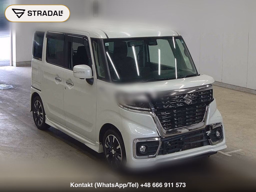 SUZUKI SPACIA CUSTOM HYBRID XS 2019, aukcja z Japonii, zdjęcie 1