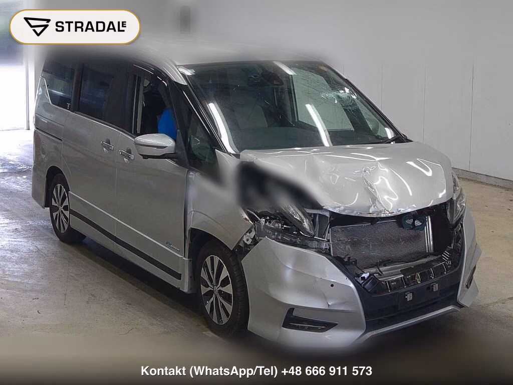 NISSAN SERENA 5D HIGHWAY STAR V SELECTION 2017, aukcja z Japonii, zdjęcie 1