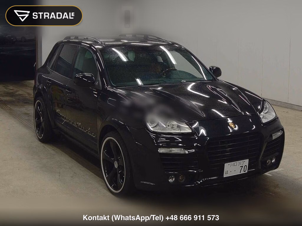 PORSCHE CAYENNE 4WD TURBO 2008, aukcja z Japonii, zdjęcie 1