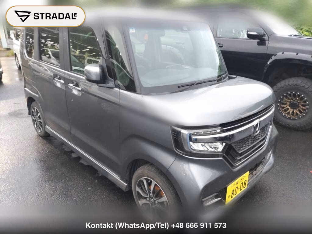 HONDA N-BOX CUSTOM G・L HONDA SENSING 2019, aukcja z Japonii, zdjęcie 1