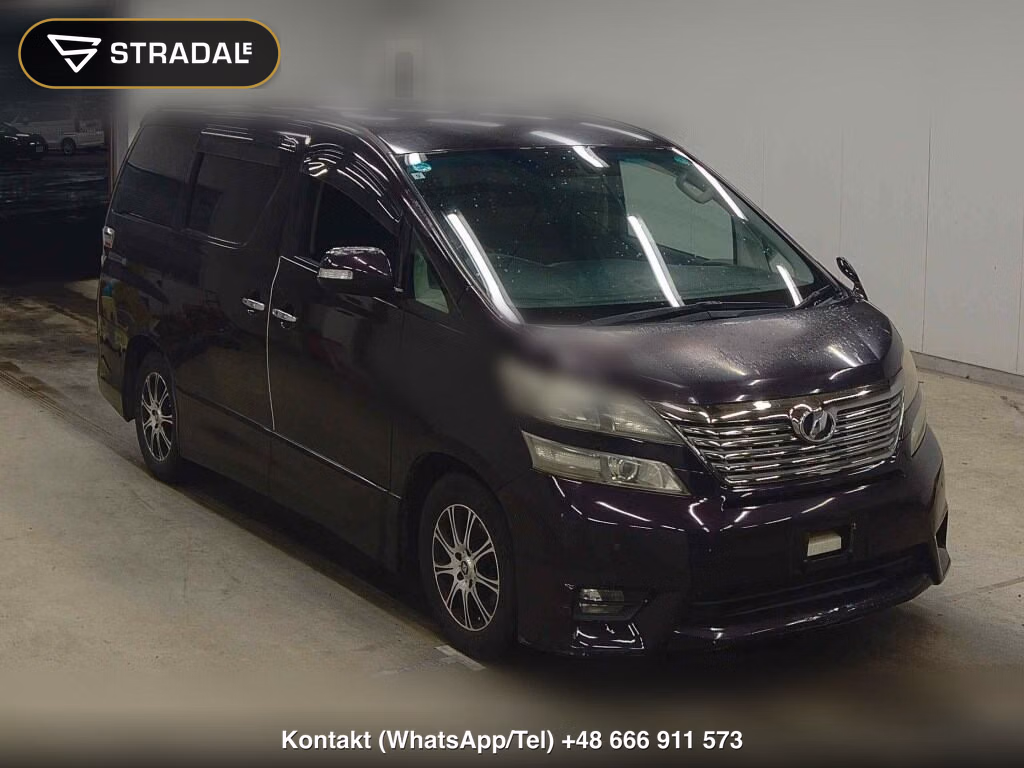 TOYOTA VELLFIRE 3.5Z G EDITION 2009, aukcja z Japonii, zdjęcie 1