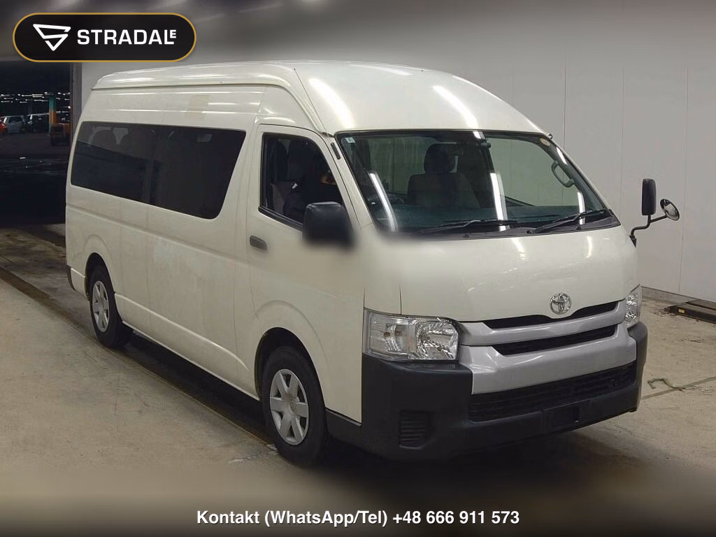 TOYOTA HIACE COMMUTER 4D OTHERS 2016, aukcja z Japonii, zdjęcie 1