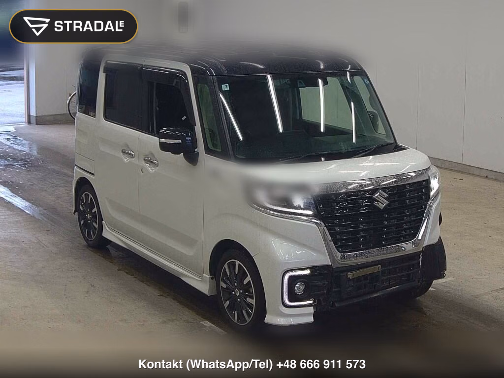SUZUKI SPACIA CUSTOM HYBRID XS 2021, aukcja z Japonii, zdjęcie 1