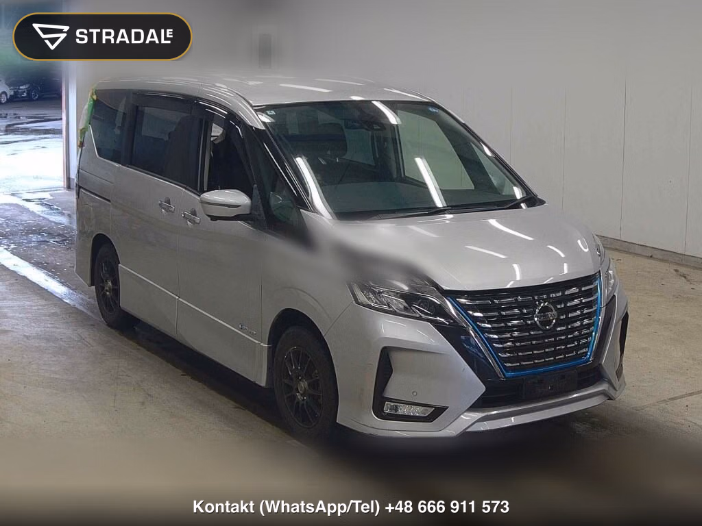 NISSAN SERENA 5D E-POWER HIGHWAY STAR V 2020, aukcja z Japonii, zdjęcie 1