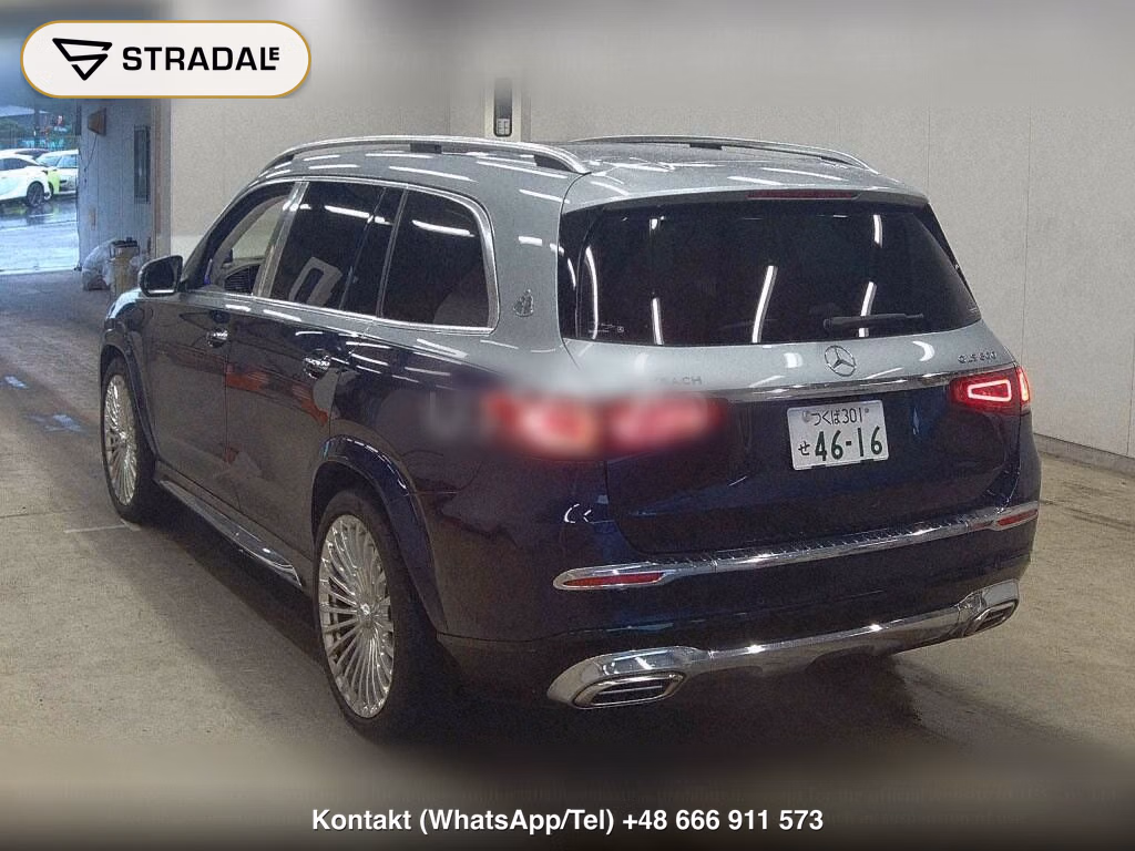 MERCEDES MAYBACH GLS-CLASS 4WD GLS600 4MATIC ISG MODEL, miniaturka 3