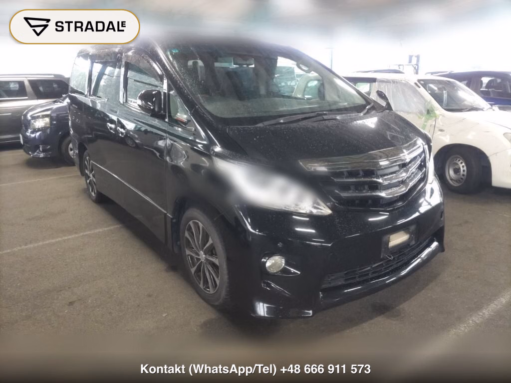 TOYOTA ALPHARD 240S 2011, aukcja z Japonii, zdjęcie 1