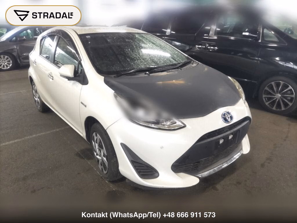 TOYOTA AQUA S STYLE BLACK 2019, aukcja z Japonii, zdjęcie 1
