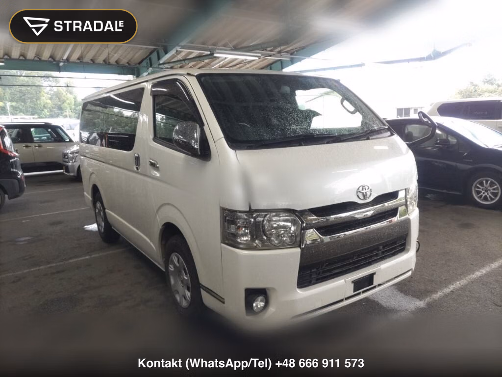 TOYOTA HIACE VAN 5D LONG SUPER GL DARK PRIME 2015, aukcja z Japonii, zdjęcie 1