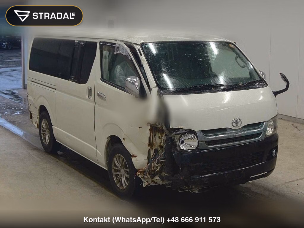TOYOTA HIACE VAN 5D LONG SUPER GL 2008, aukcja z Japonii, zdjęcie 1