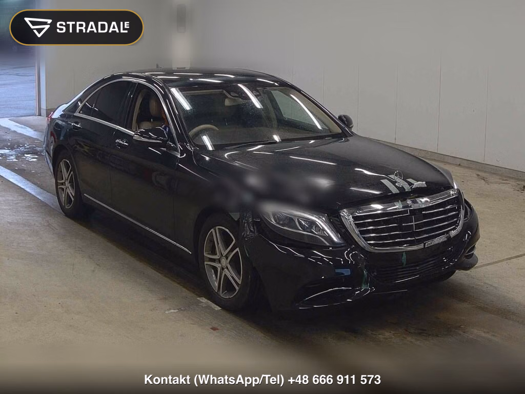MERCEDES BENZ S-CLASS 4D S400 HYBRID 2014, aukcja z Japonii, zdjęcie 1