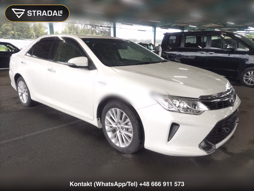 TOYOTA CAMRY 4D HYBRID G PACKAGE 2016, aukcja z Japonii, zdjęcie 1