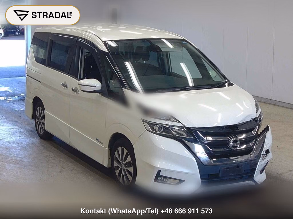 NISSAN SERENA 5D HIGHWAY STAR 2017, aukcja z Japonii, zdjęcie 1