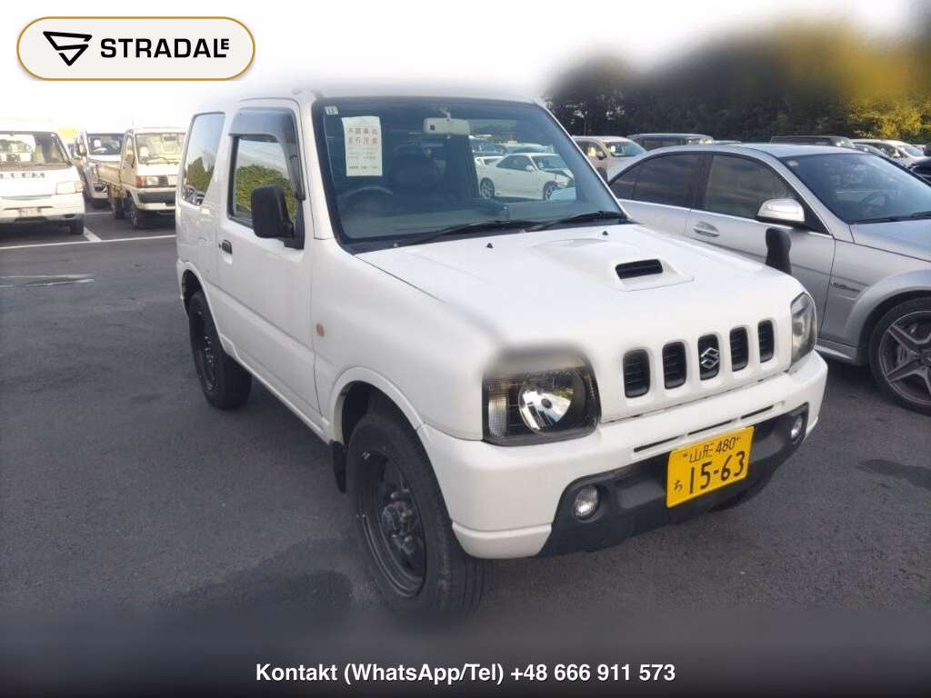 SUZUKI JIMNY 3D 4WD XA 2001, aukcja z Japonii, zdjęcie 1