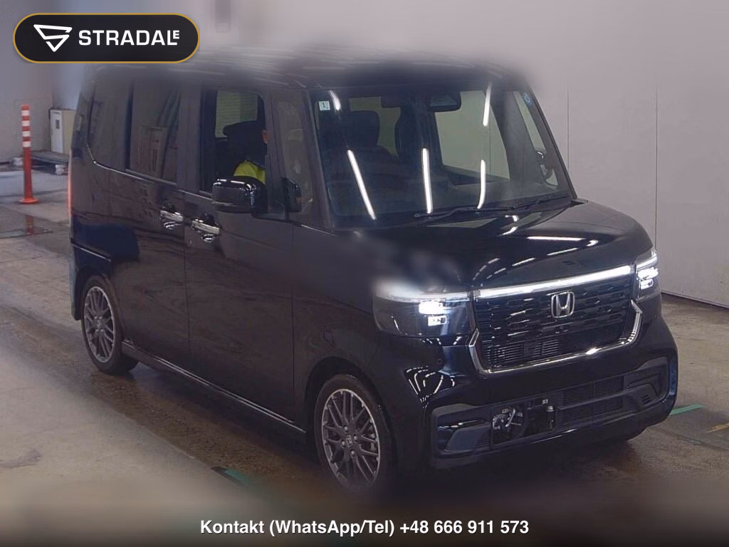 HONDA N-BOX CUSTOM TURBO 2024, aukcja z Japonii, zdjęcie 1