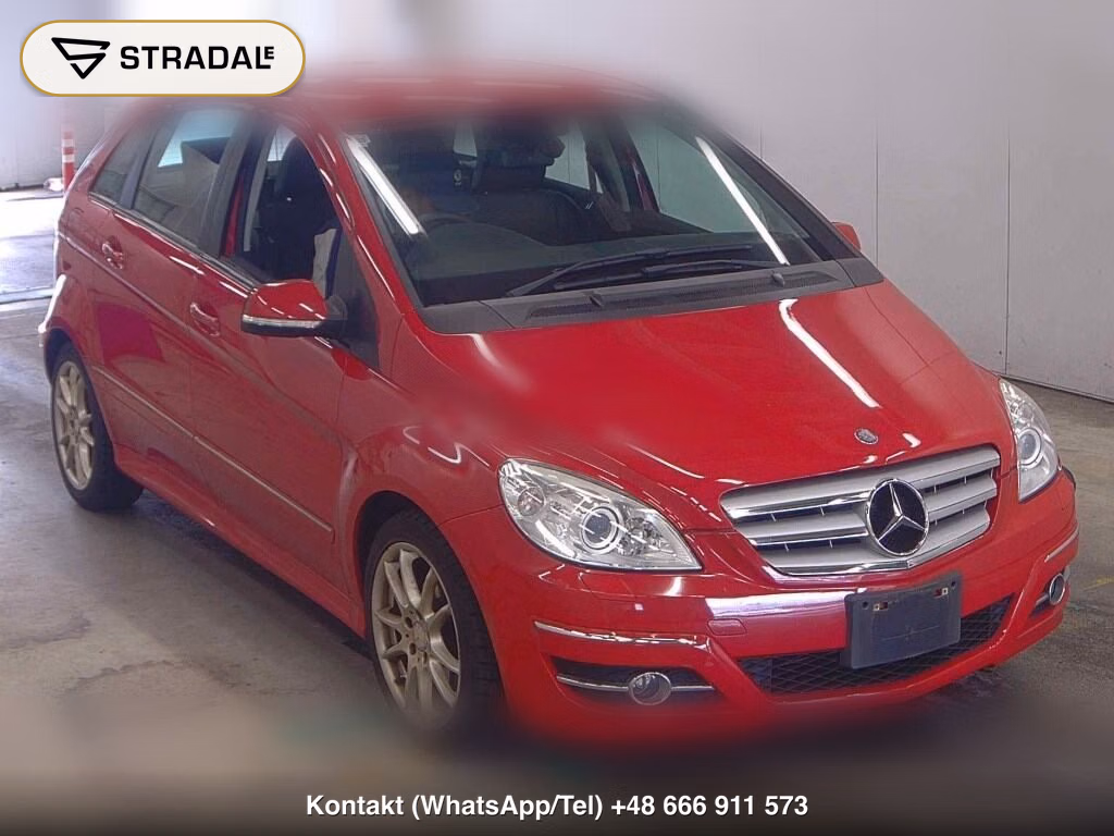 MERCEDES BENZ B-CLASS B180 2009, aukcja z Japonii, zdjęcie 1