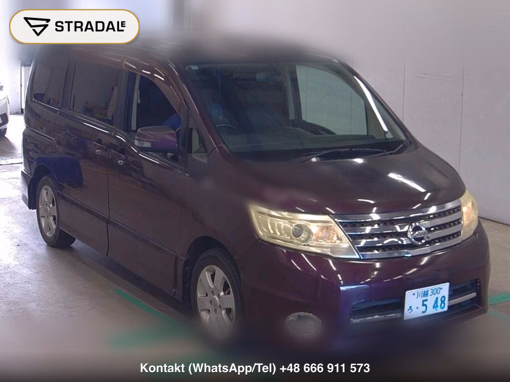NISSAN SERENA 5D HIGHWAY STAR V SELECTION 2009, aukcja z Japonii, zdjęcie 1