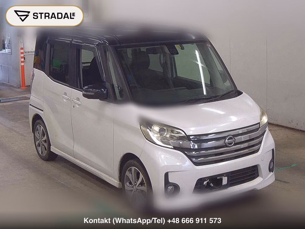 NISSAN DAYZ ROOX HIGHWAY STAR TURBO 2016, aukcja z Japonii, zdjęcie 1