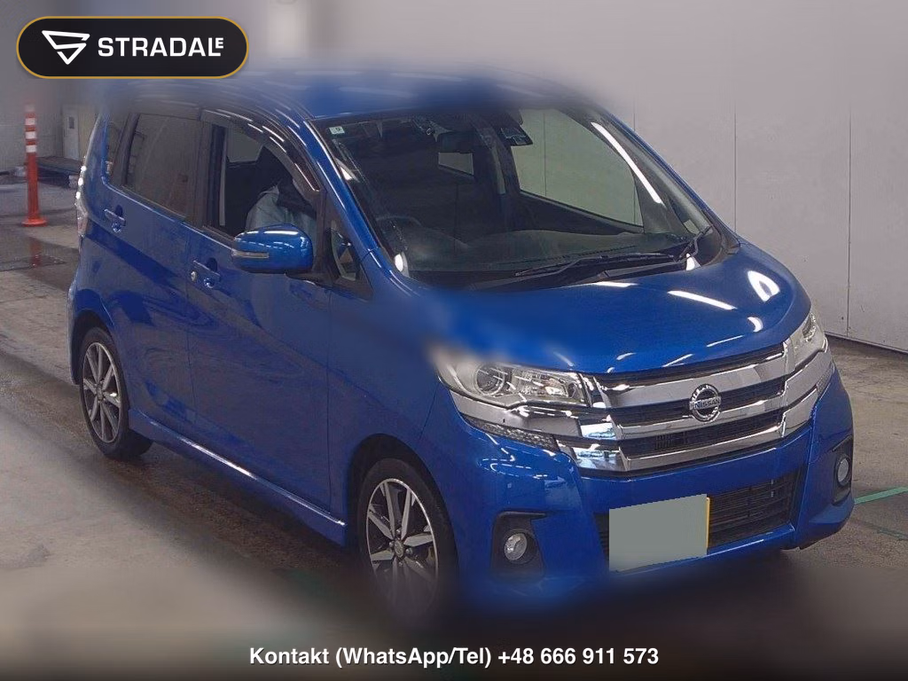 NISSAN DAYZ 4WD HIGHWAY STAR G TURBO 2016, aukcja z Japonii, zdjęcie 1