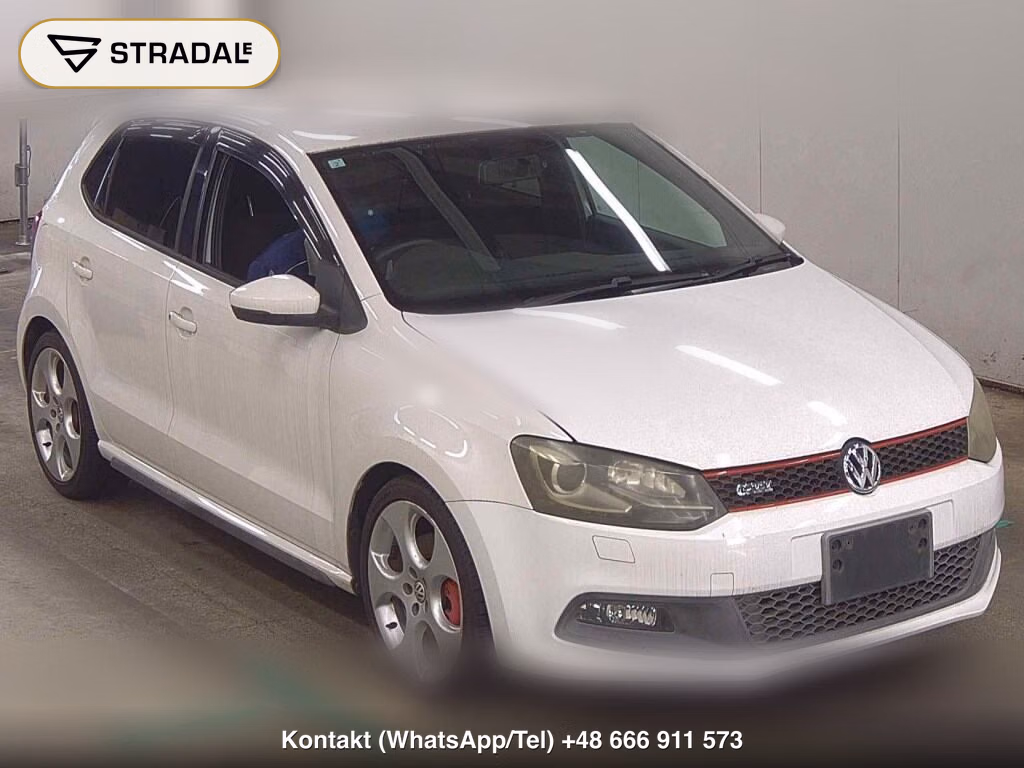 VOLKSWAGEN POLO 5D GTI 2011, aukcja z Japonii, zdjęcie 1