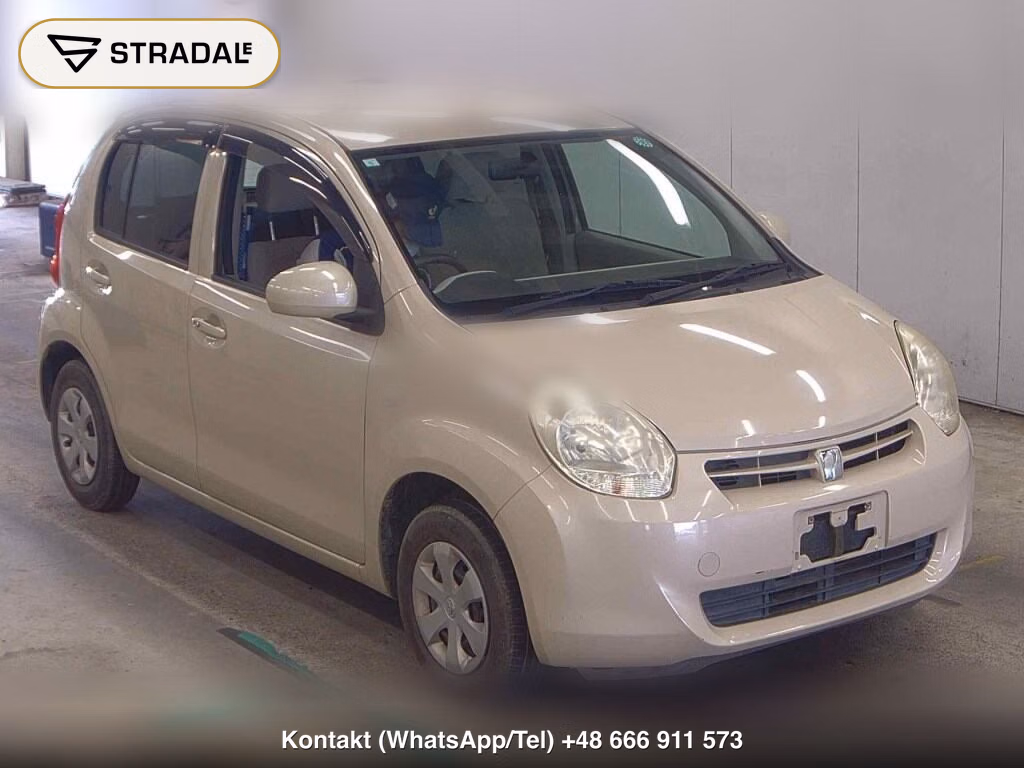 TOYOTA PASSO X YURURI 2011, aukcja z Japonii, zdjęcie 1