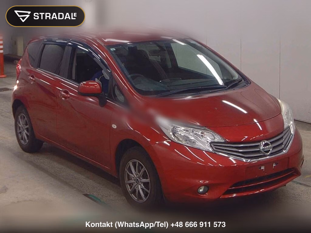 NISSAN NOTE 4WD X FOUR 2013, aukcja z Japonii, zdjęcie 1