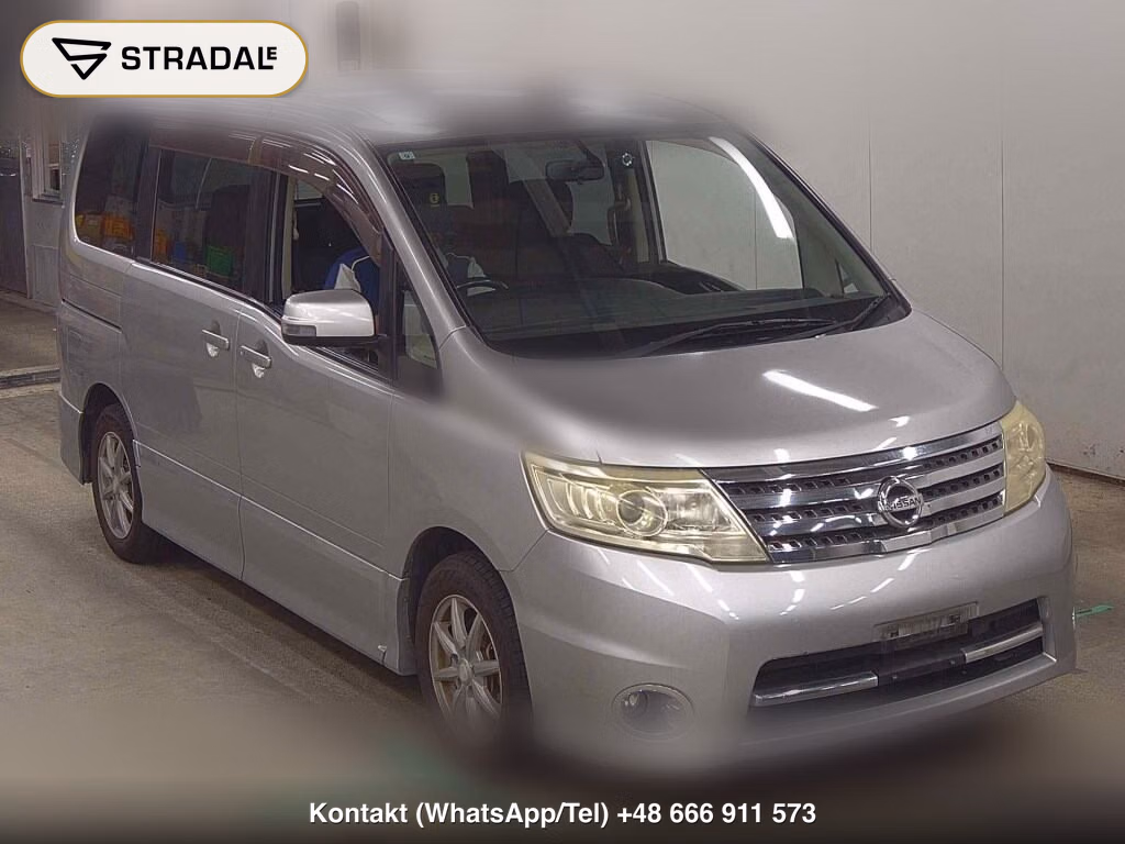 NISSAN SERENA 5D HIGHWAY STAR V SELECTION 2009, aukcja z Japonii, zdjęcie 1
