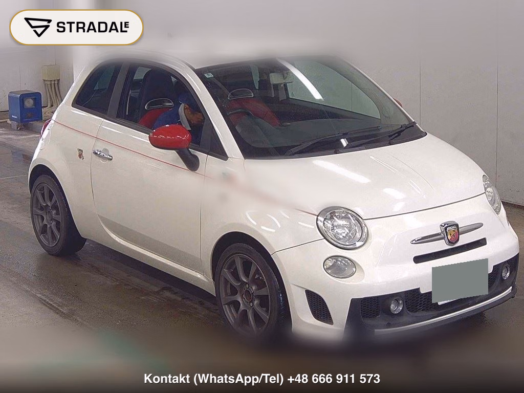 FIAT 500 2011, aukcja z Japonii, zdjęcie 1