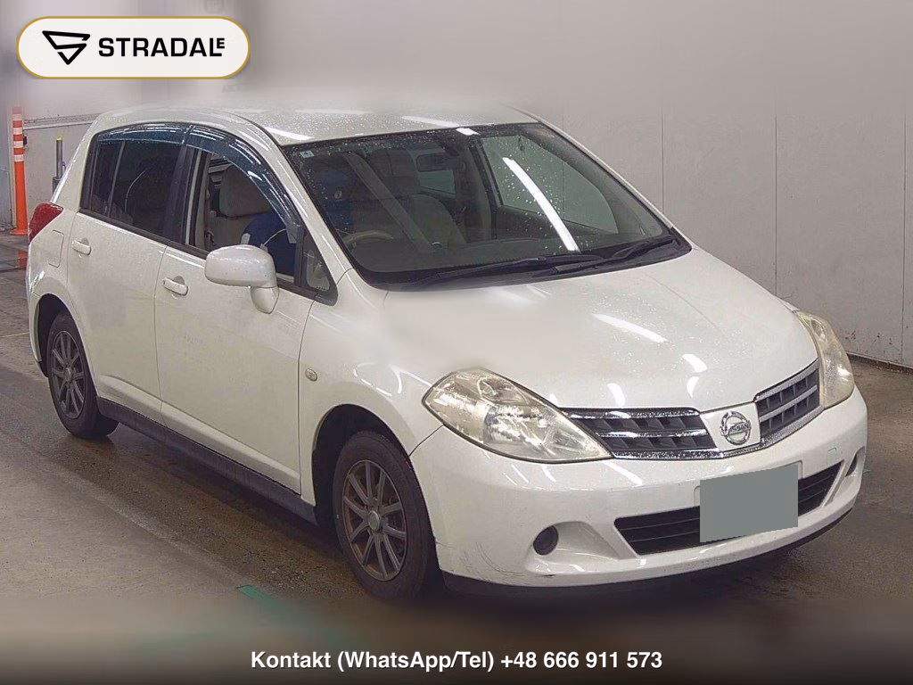 NISSAN TIIDA 15M 2010, aukcja z Japonii, zdjęcie 1