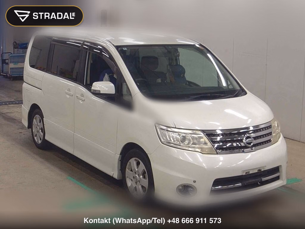 NISSAN SERENA 5D HIGHWAY STAR V SELECTION 2010, aukcja z Japonii, zdjęcie 1