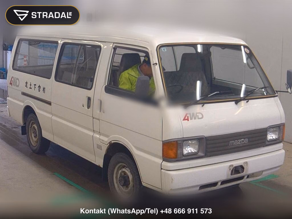 MAZDA BONGO BRAWNY VAN 4WD 1992, aukcja z Japonii, zdjęcie 1