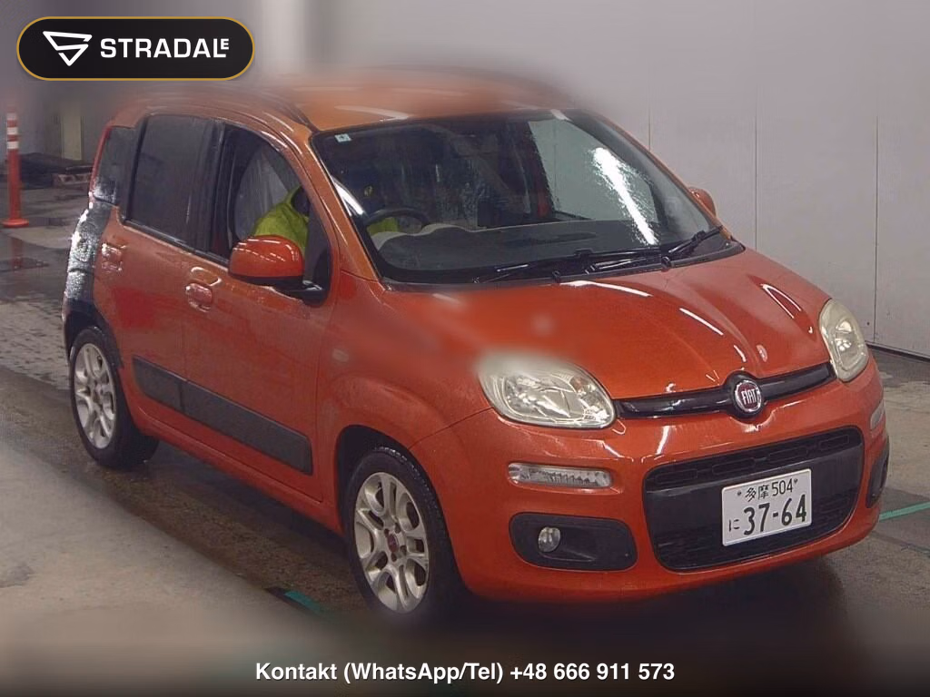 FIAT PANDA 5D EASY 2013, aukcja z Japonii, zdjęcie 1