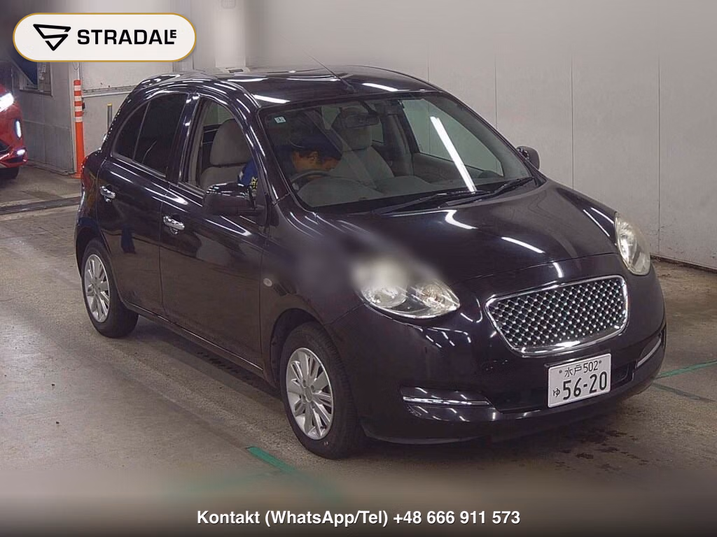 NISSAN MARCH 5D BOLERO 2014, aukcja z Japonii, zdjęcie 1