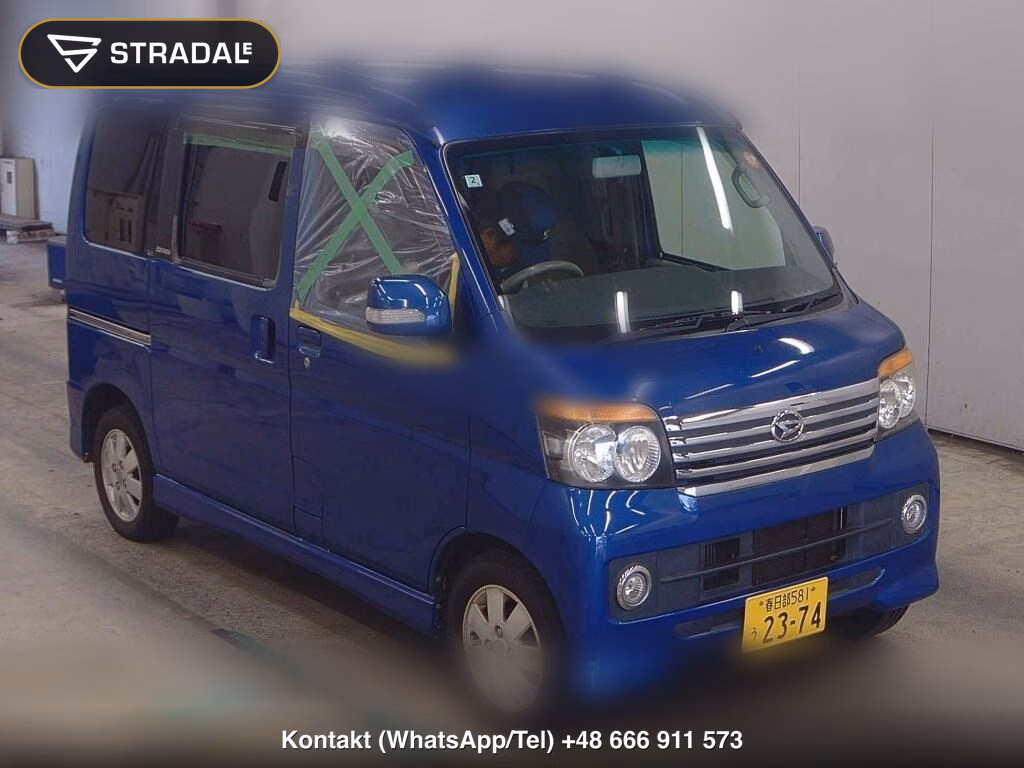DAIHATSU ATRAI WAGON CUSTOM TURBO RS LIMITED 2012, aukcja z Japonii, zdjęcie 1